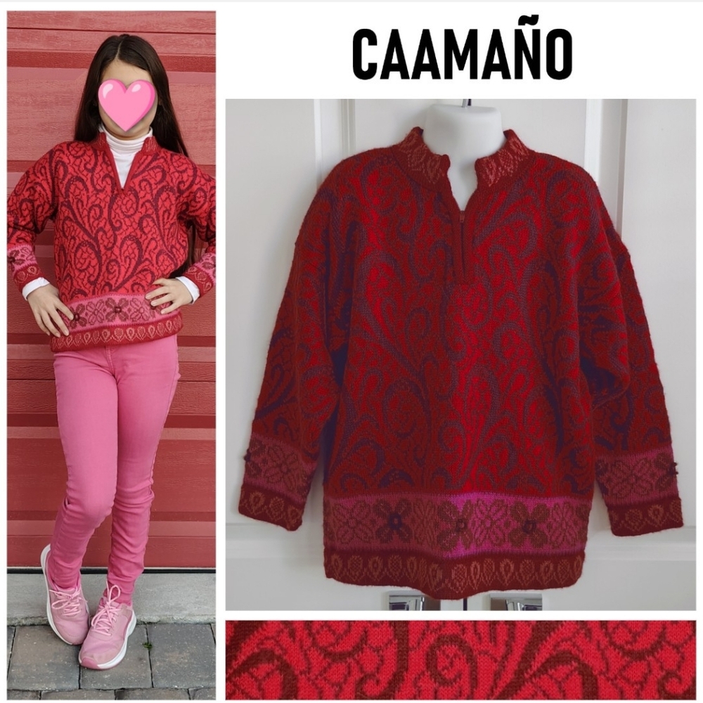 Caamano Alpaca Wool Sweater (Peruvian Brand)